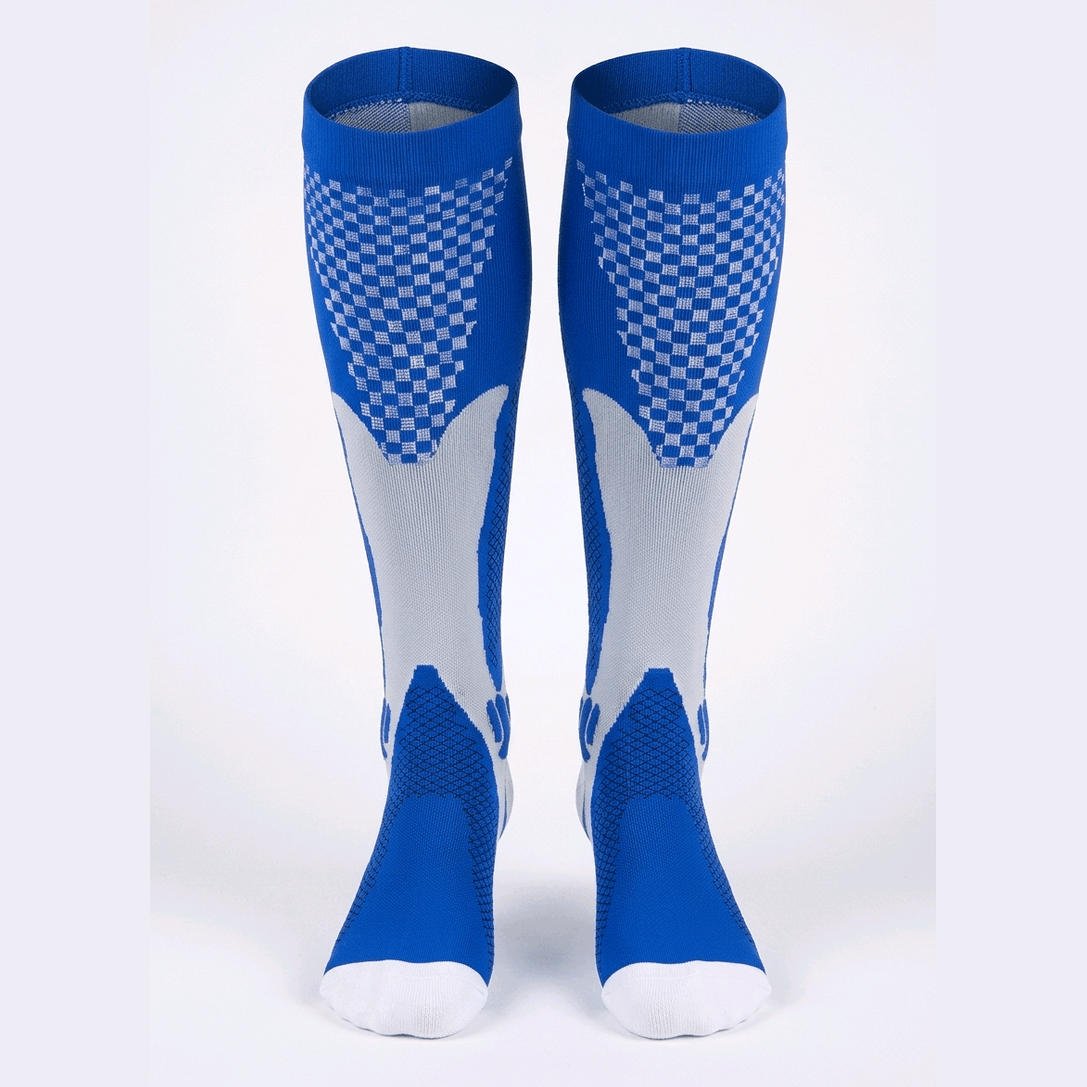 Blue Active Performance Compression Socks (3XL - 7XL)