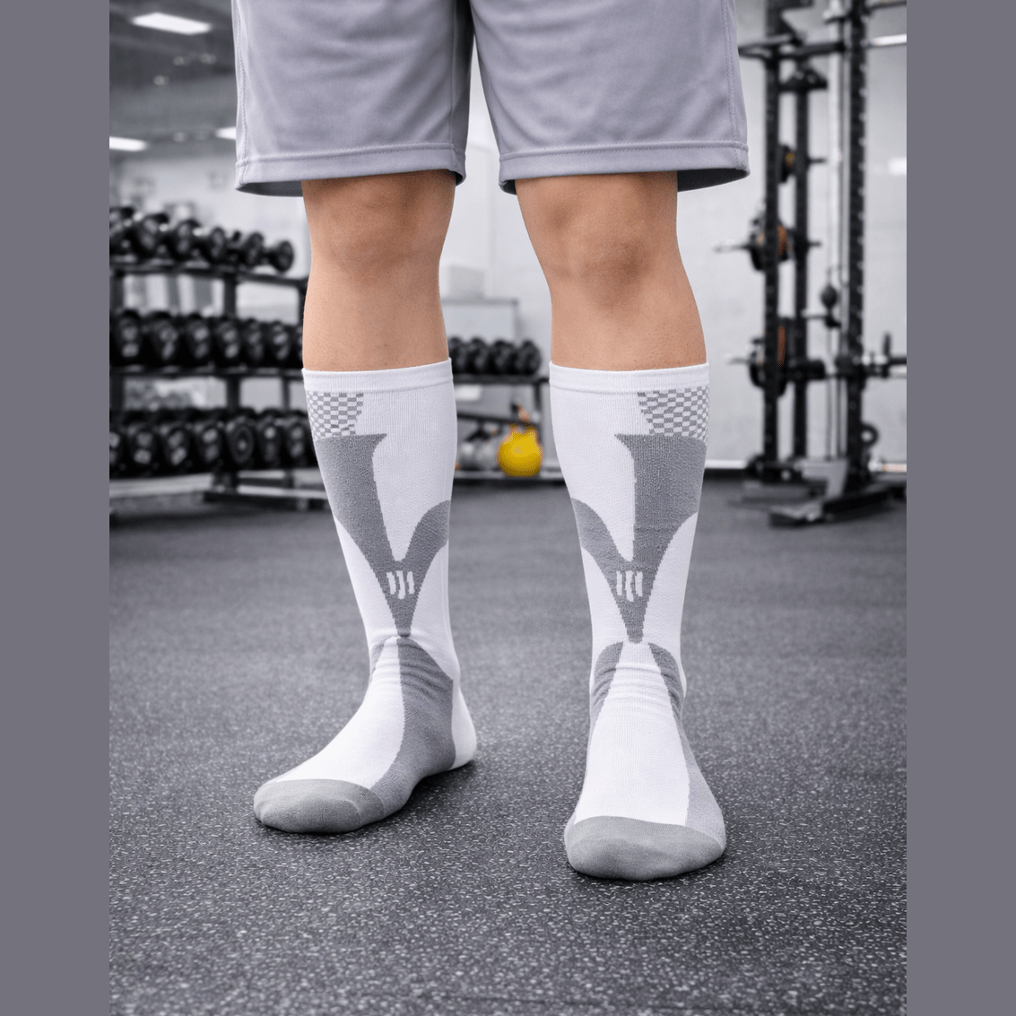 RED 3XL- 7XL Performance Compression Socks