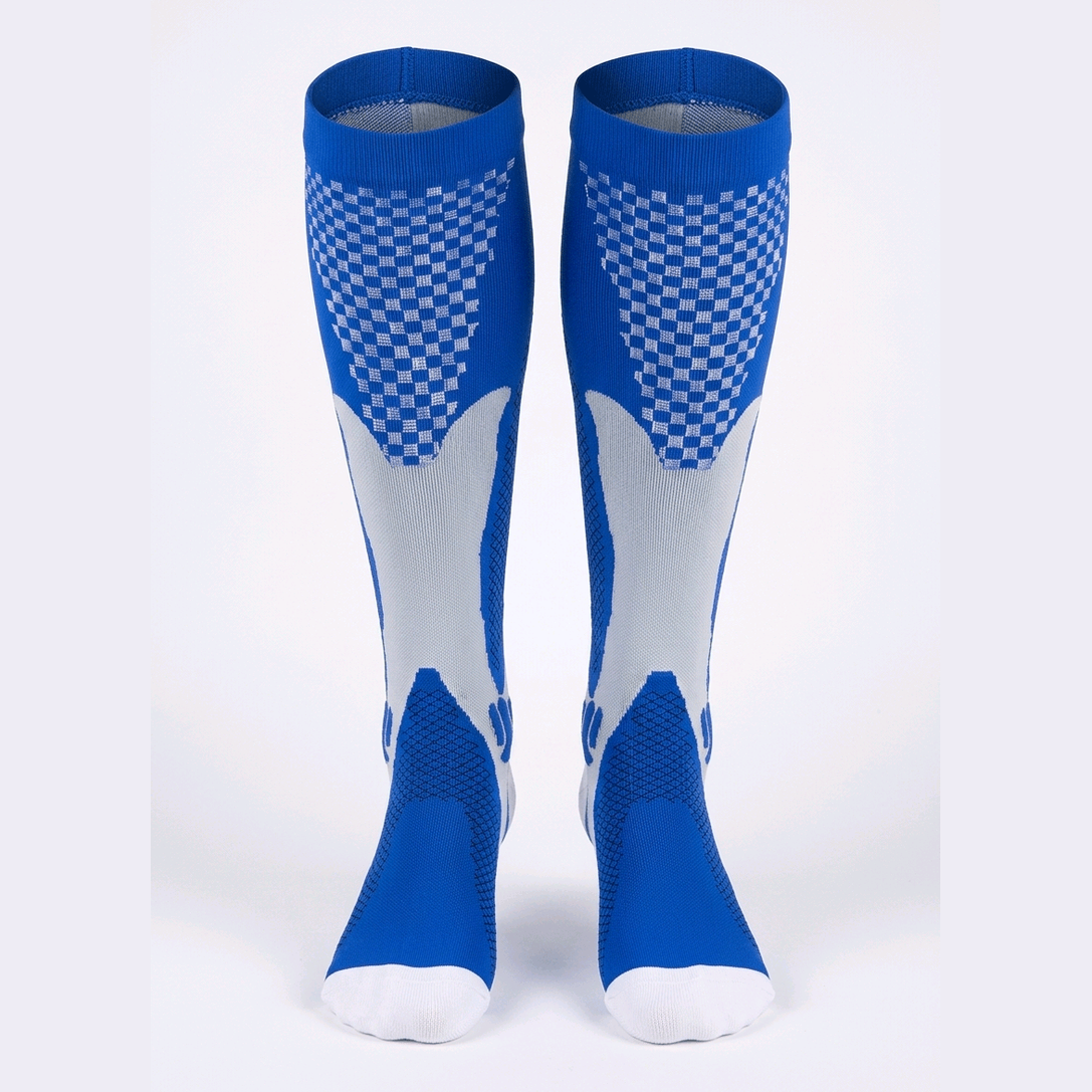 Blue Active Performance Compression Socks (3XL - 7XL)