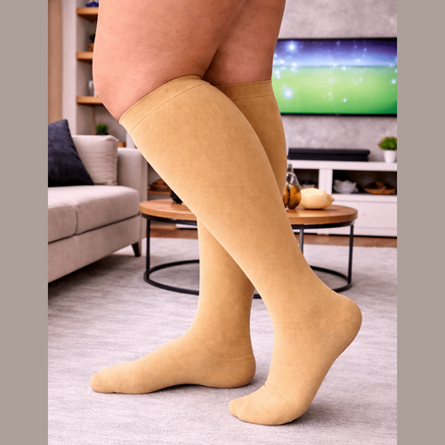 Skin Closed-Toe Compression Socks