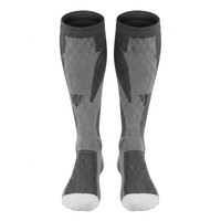 Grey Active Performance Compression Socks (3XL - 7XL)